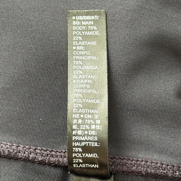 CORE 10 Black Bike Shorts Plus Size 1X - Picture 6 of 9